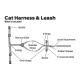 Cat Harness & Leash - Medium